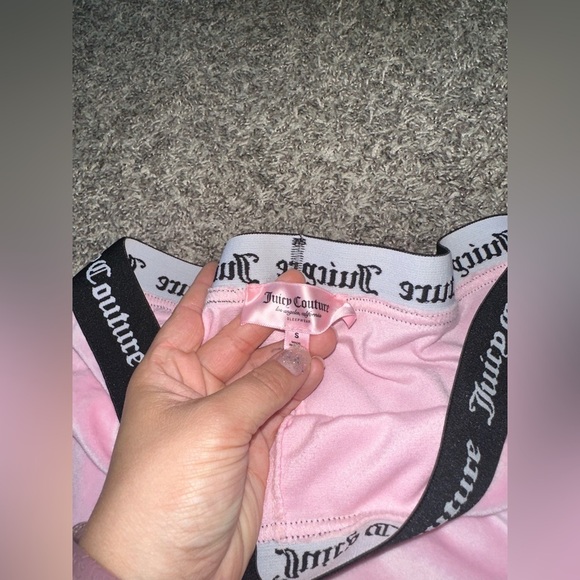 Juicy Couture Bling Comfy Sleepwear Booty Shorts Size Small - Picture 4 of 8